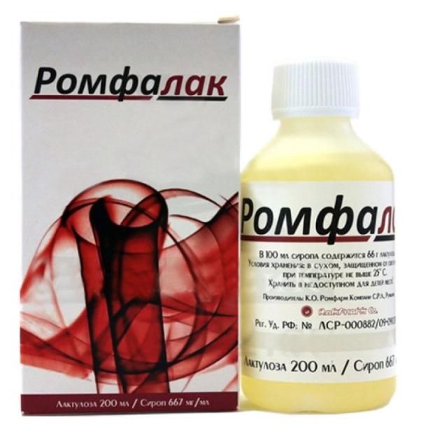 Ромфалак сироп 270г (200мл)