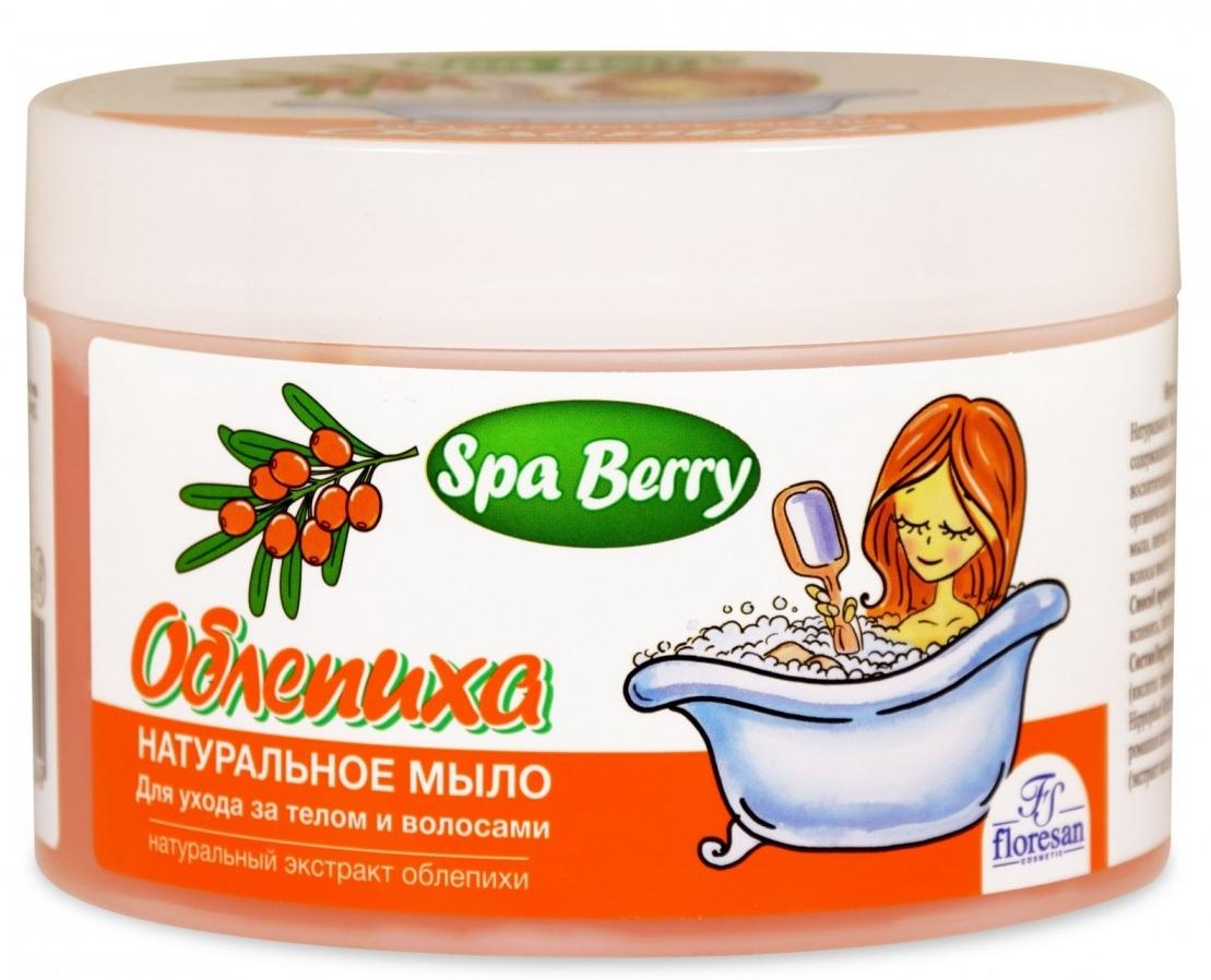 Мыло натур.Облепиха 450г д/ух.за телом и волос. (Ф262) (Р)
