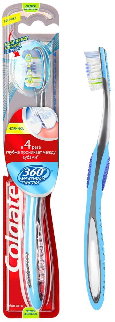 Зубная щетка Колгейт 360 Межзубная чистка (средняя)