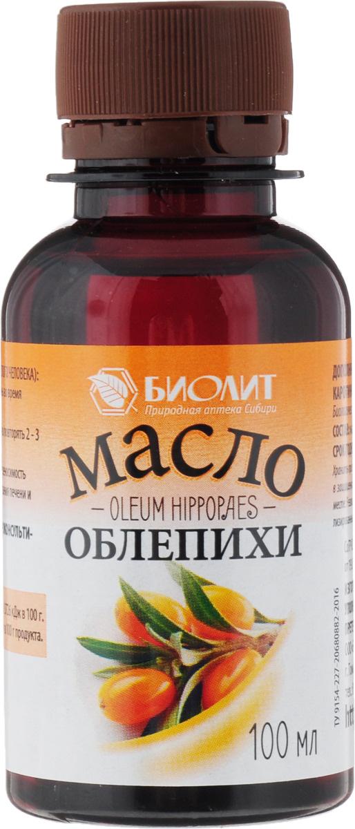 Масло облепиховое 100мл (Р) (Биолит) (ПТ)