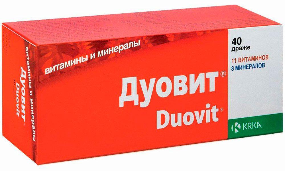 Дуовит таб. п/о N40 (Р)