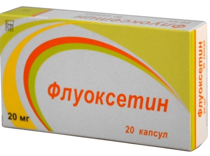 Флуоксетин капс. 20мг N20 (Р) Озон#