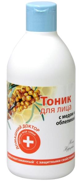 Домашний Доктор Тоник для лица Мед и облепиха 300 мл