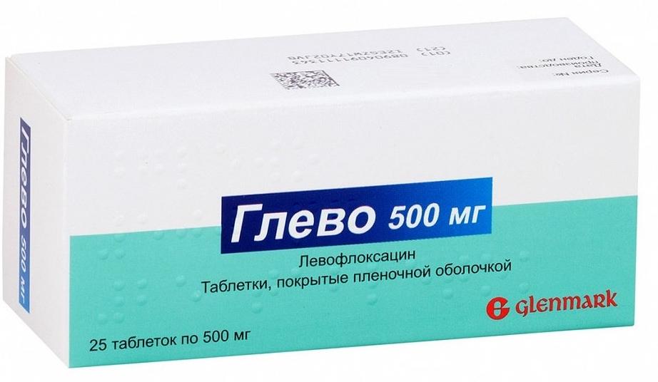 Глево таб.п/о 500мг N25 (Р)#