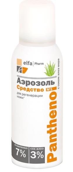 Panthenol Аэрозоль с соком алоэ вера 150 мл