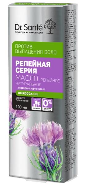 DrSante Репейн. Масло репейн. натур. 100мл пр/вып. (Р)