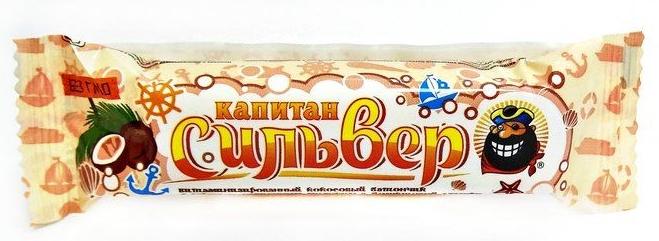 Капитан Сильвер Кокос в шоколадной глазури 50 г