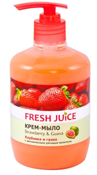 Fresh Juice Жидкое крем-мыло Strawberry&Guava (Клубника-Гуава) 460 мл