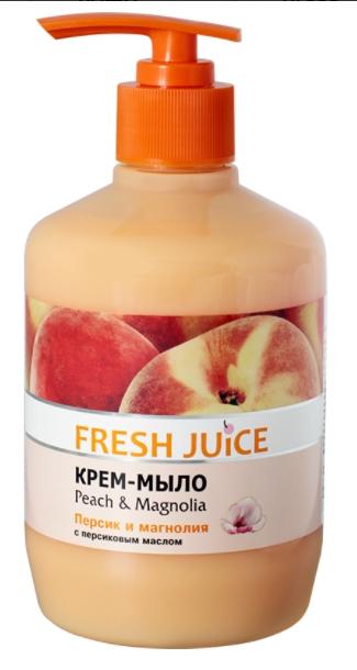 Fresh Juice Крем-мыло Персик&Магнолия 460 мл