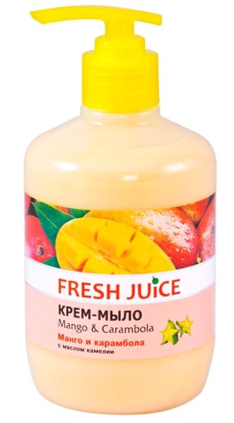 Fresh Juice Крем-мыло Mango&Carambola (Манго-Карамбола) 460 мл