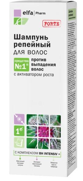 Elfa Pharm Шампунь репейный против выпадения волос 200 мл