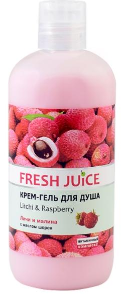 Fresh Juice Крем-гель для душа Litchi&Raspberry (Личи-Малина) 500 мл
