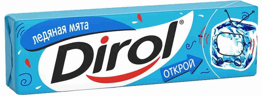 Жевательная резинка Dirol Ледяная мята