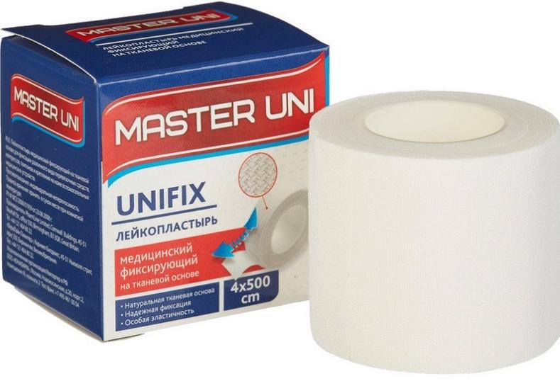 Пластырь ткан.осн. 4х500см рул. Master Uni (Р)
