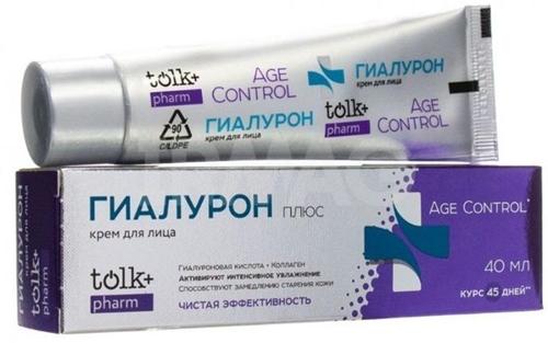 Крем косм. Гиалурон д/лица 40мл TOLK pharm (Р)