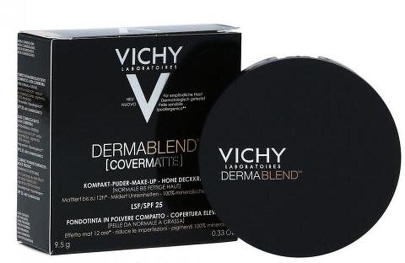 Vichy Dermablend Пудра компактная матирующая SPF25 т.35