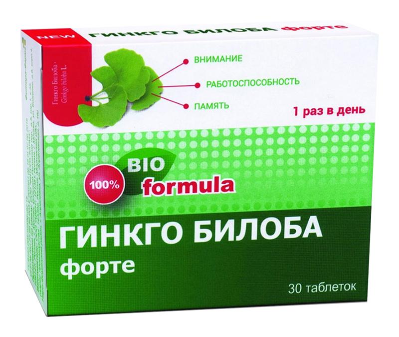 Гинкго Билоба форте таб. 460мг N60 (Р) (ПТ)