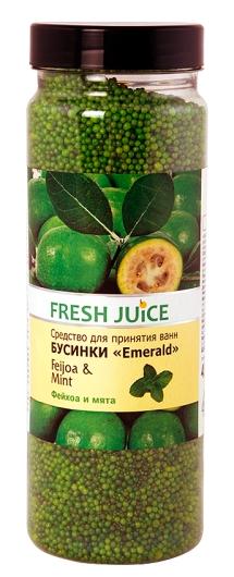 Fresh Juice Средство для ванн Бусинки Фейхоа-Мята 450 г