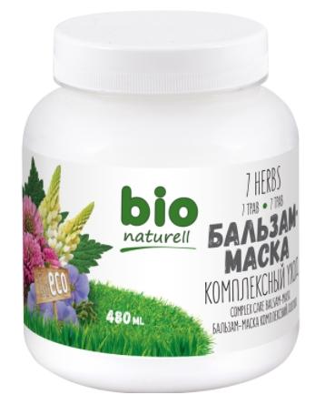BioNat Бальзам-маска для волос 7 Трав Комплексный уход 480 мл