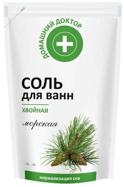 Домашний Доктор Соль хвойная дой-пак 500 г