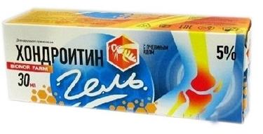 Хондроитин гель с пчелин.ядом 30мл (Р)