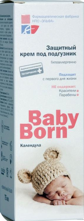 BabyBorn Крем защитный под подгузник 75 мл