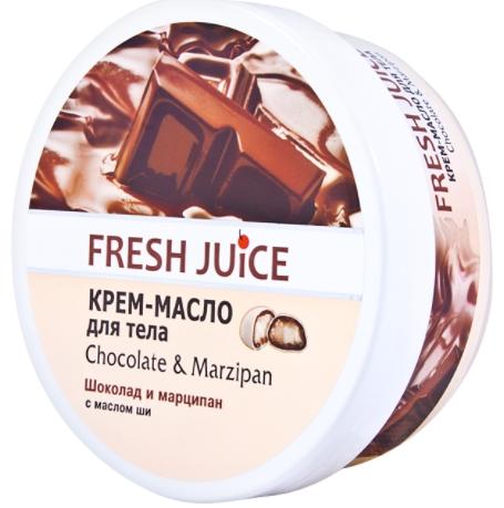 Fresh Juice Крем-масло для тела Chocolate & Мarzipan (Шоколад-Марципан) 225 мл