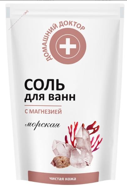 ДД Соль д/ванн с магнезией 500г (дой-пак)
