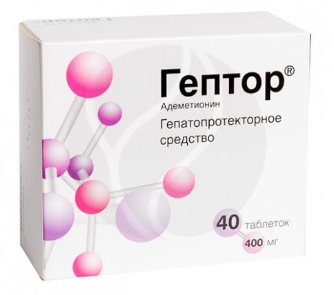 Гептор таб. п/о 400мг N40 (Р)#
