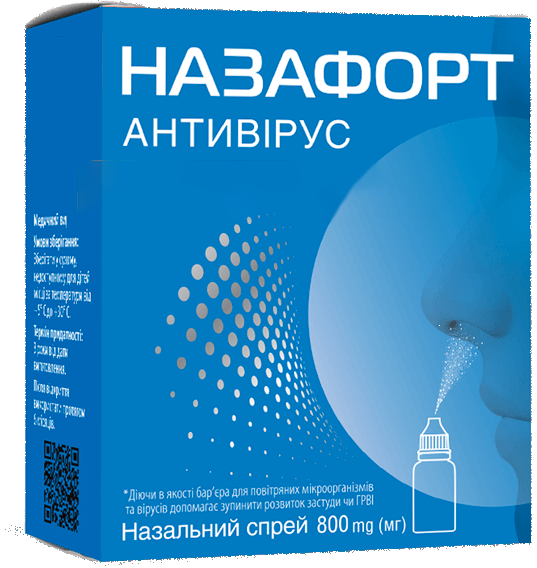 Назафорт Антивирус спрей назальный 800 мг