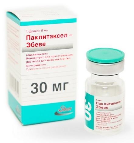 Паклитаксел-Эбеве конц.6мг/мл 5мл фл. N1 (Р)#