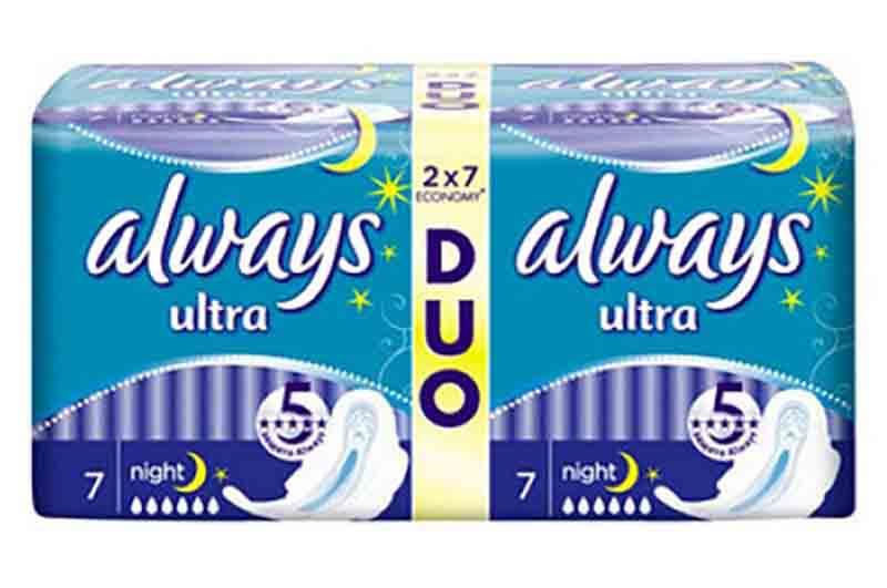 Прокладки гигиенические Always Ultra Night: 14 шт.