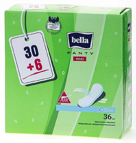 Прокладки ежедневные Bella Panty Mini № 30+6