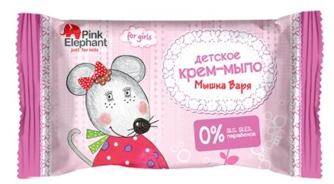 Pink Elephant Детское крем-мыло "Мышка Варя" 90 г