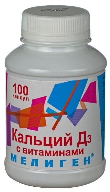 Кальций Д3 с витамин. капс. 570мг N100 (Р) (ПТ)