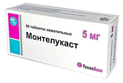 Монтелукаст таб. жевательные 5 мг: 30 шт.