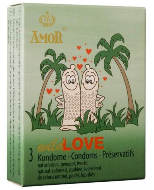 Презерв. Amor N3 Ребристые (Р)
