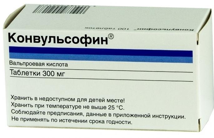 Конвульсофин Ретард таб. 300 мг: 100 шт.