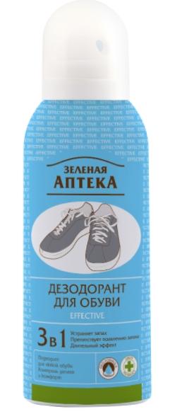 Зеленая Аптека Дезодорант для обуви Effective 150 мл