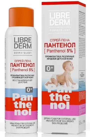 Librederm Пантенол Спрей-пена для детей 5% 130 г