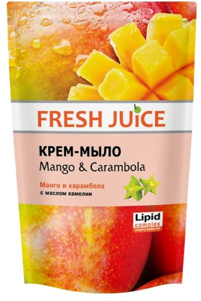 FJ Кр.-мыло Манго&Карамбола 460мл (дой-пак)