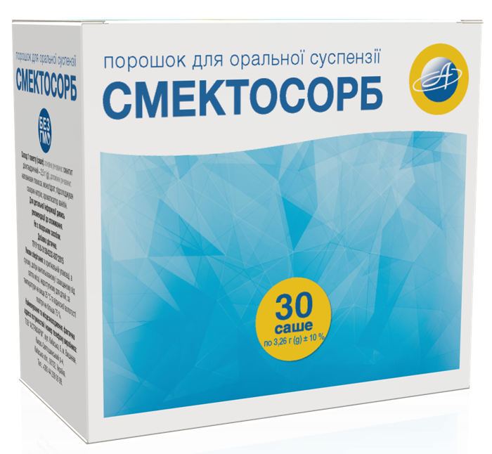 Смектосорб порошок для суспензии, саше: 30 шт.
