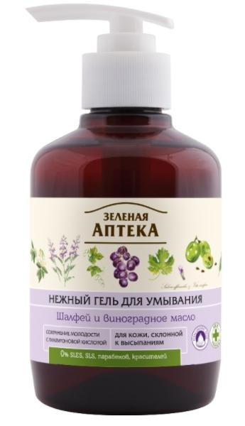 ЗА Гель неж.д/умыв. Шалфей 270мл (Р)