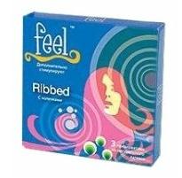Презервативы Feel Ribbed (с колечками) № 3