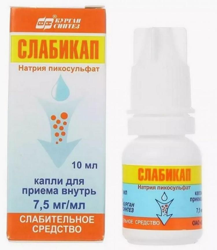 Слабикап капли 7.5мг/мл 10мл (Р)