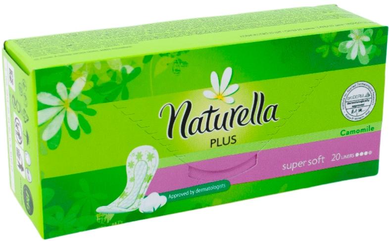 Прокладки ежедневные Naturella Camomile Plus №20