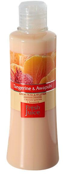 Fresh Juice крем-гель для душа Мандарин и Авапухи 300 мл