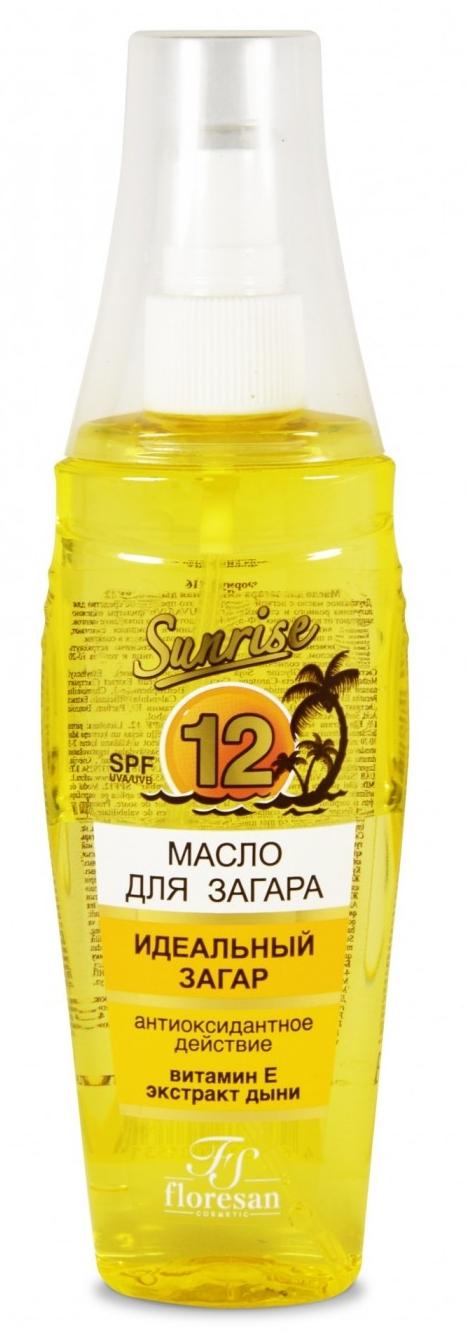 Лето!Масло д/загара SPF12 135мл Янтарная дыня (Ф116) (Р)