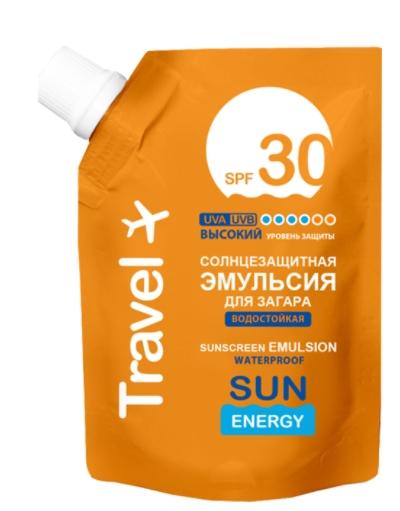 Sun Energy Travel Эмульсия для загара водостойкая SPF30 90 мл