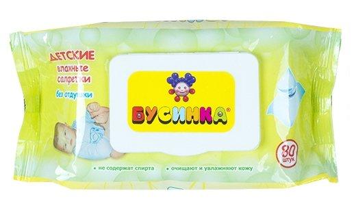 Салфетка вл. дет. Бусинка N80 б/запаха с клап. (299) (Р)